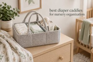 best diaper caddies for nursery organization