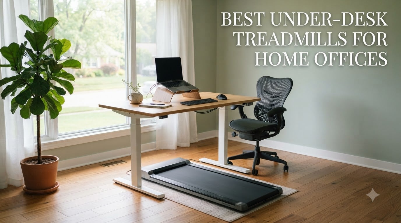 best under-desk treadmills for home offices