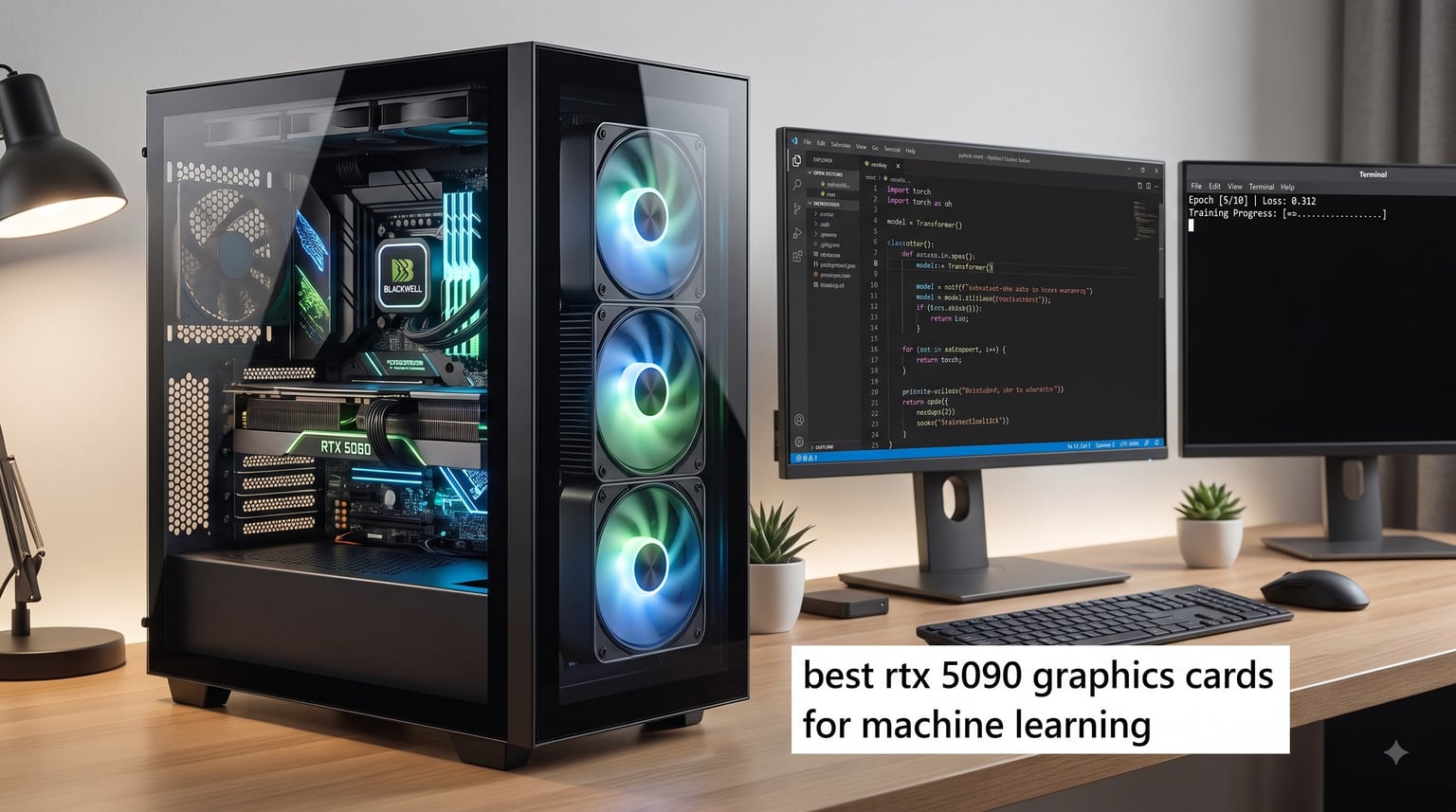 best rtx 5090 graphics cards for machine learning