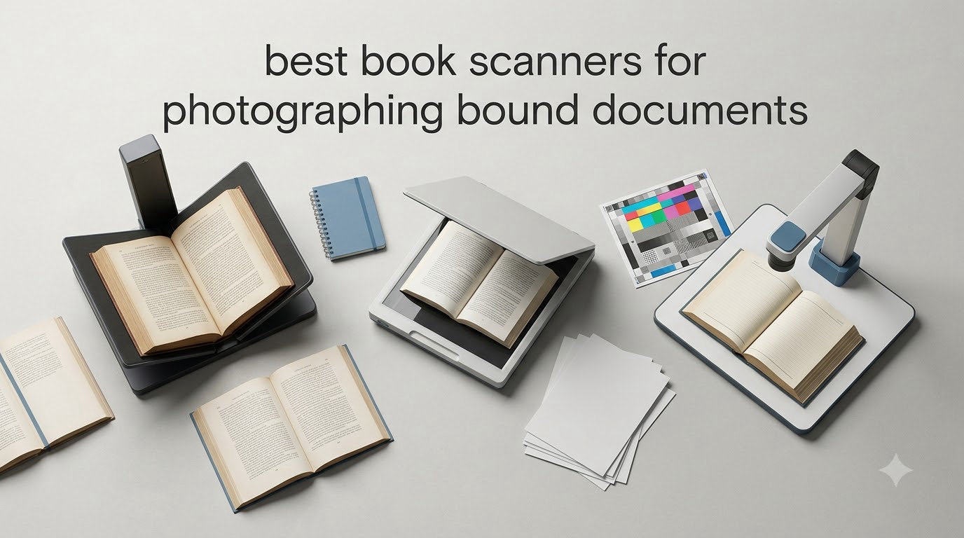 best book scanners for photographing bound documents