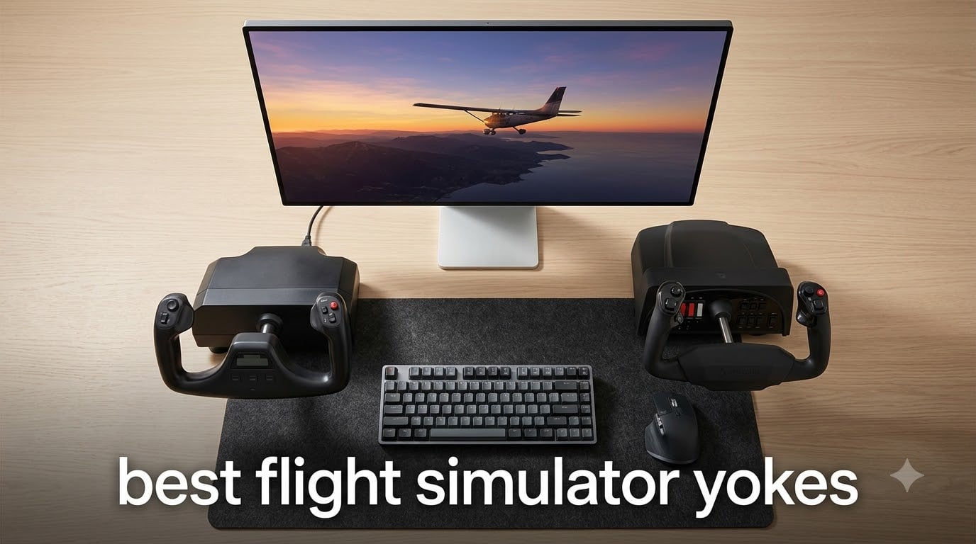 best flight simulator yokes