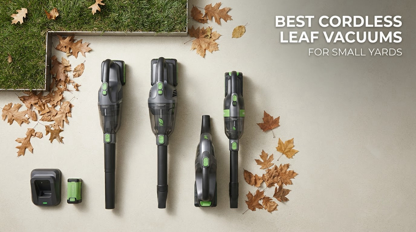 best cordless leaf vacuums for small yards