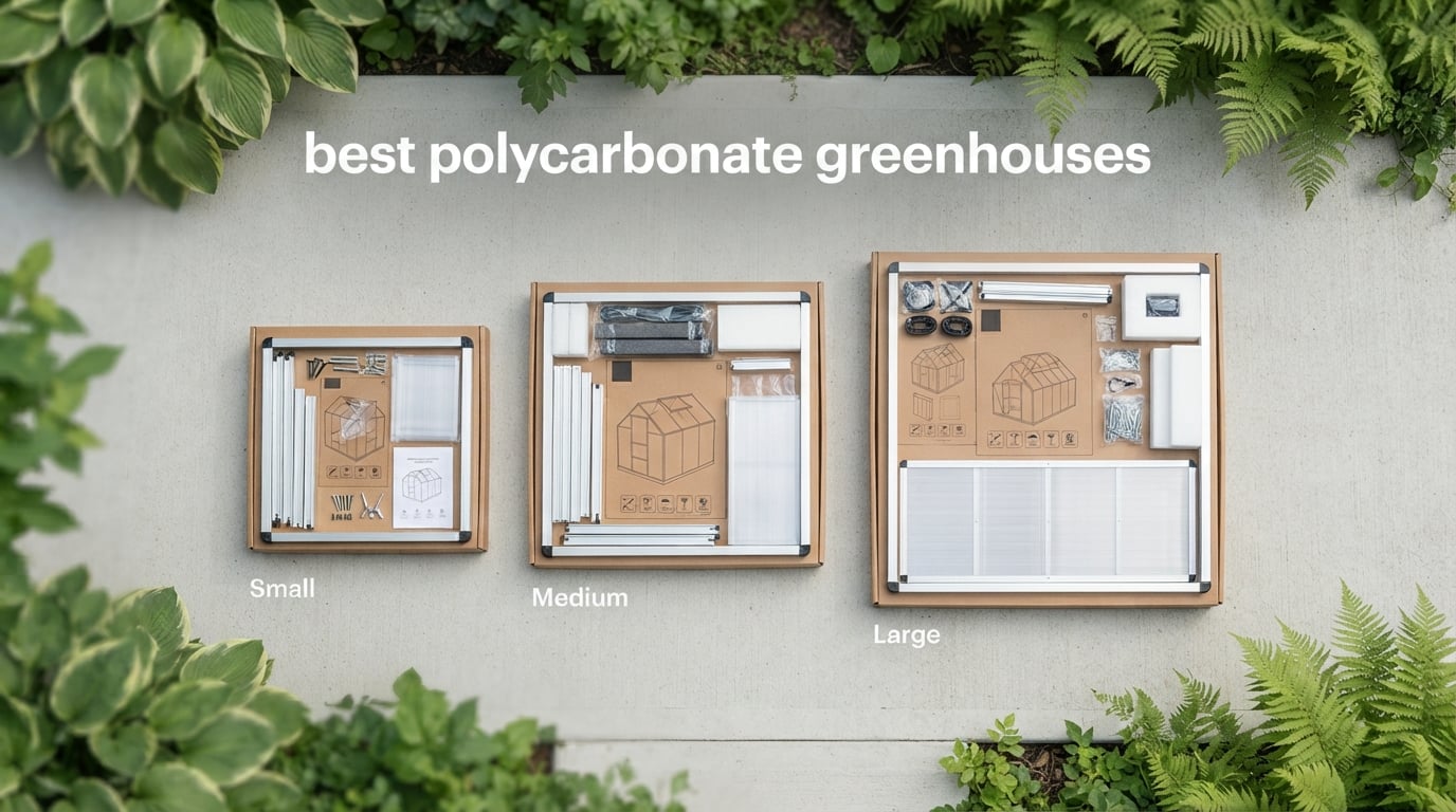 best polycarbonate greenhouses