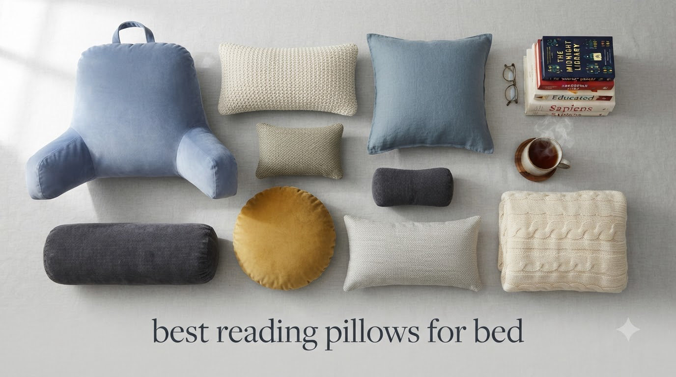 best reading pillows for bed