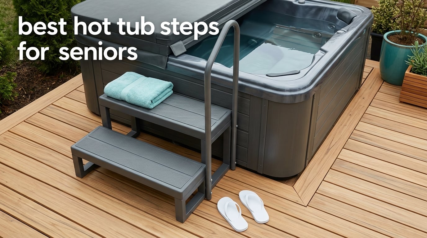 best hot tub steps for seniors