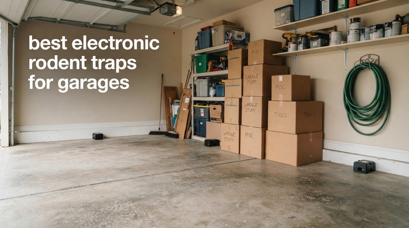 best electronic rodent traps for garages
