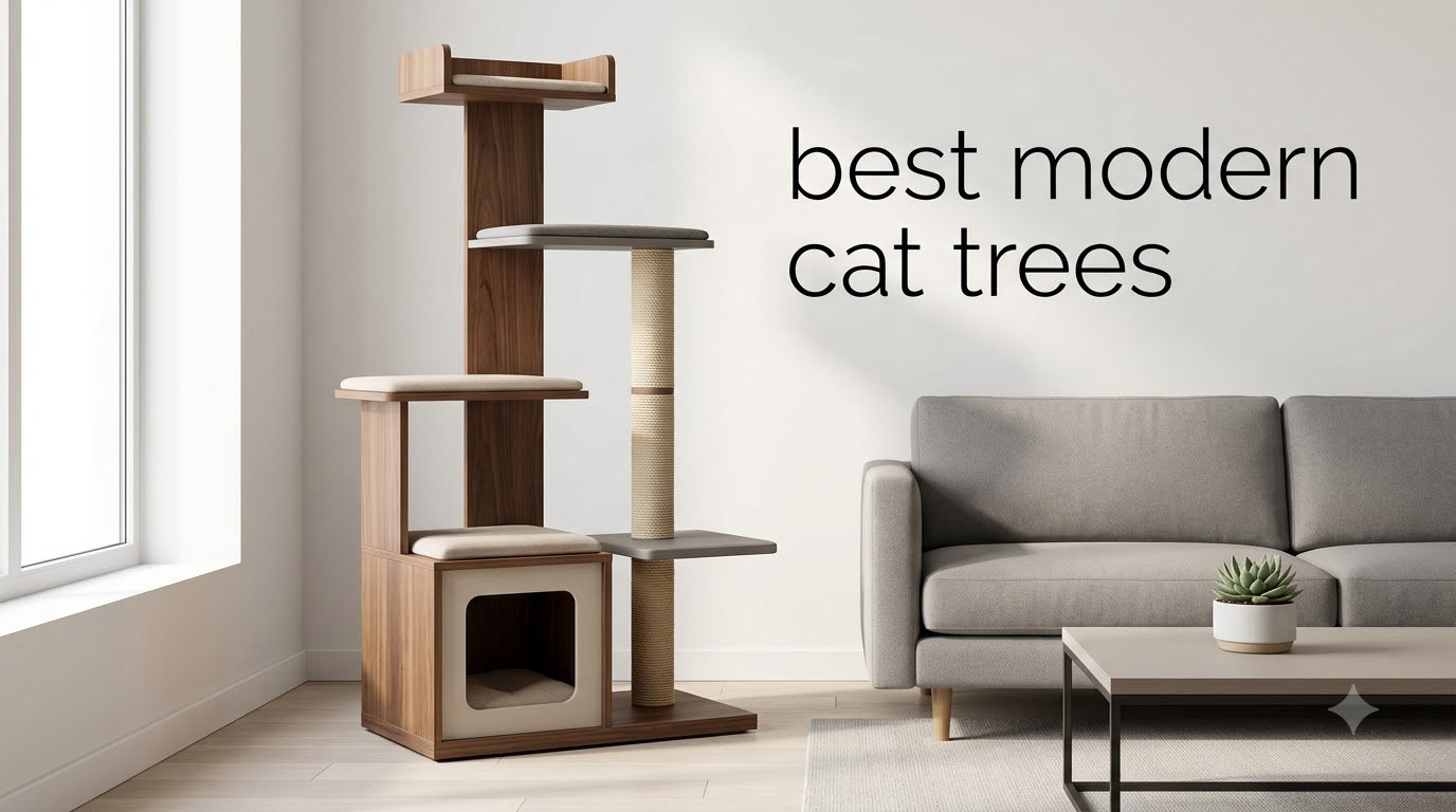best modern cat trees