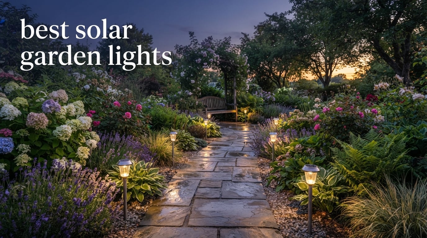 best solar garden lights