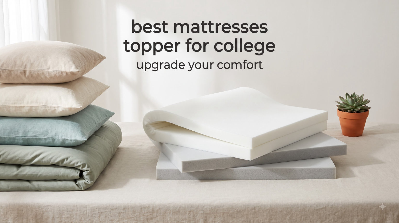 best mattresses topper for college upgrade your comfort