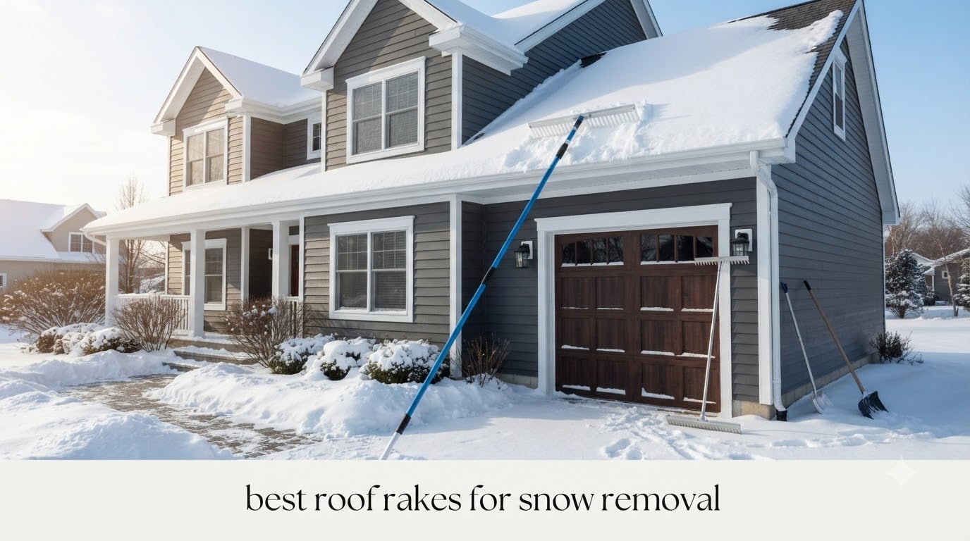 best roof rakes for snow removal