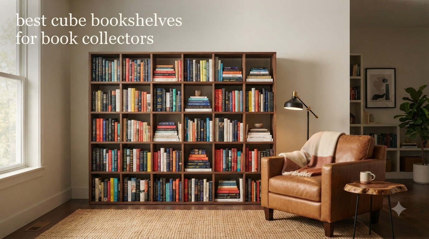 best cube bookshelves for book collectors