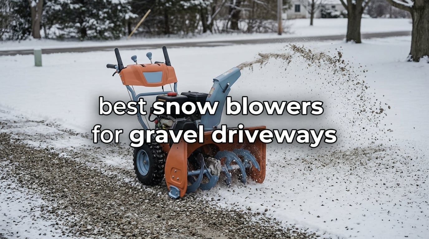 best snow blowers for gravel driveways