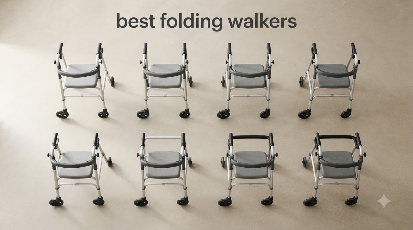 best folding walkers