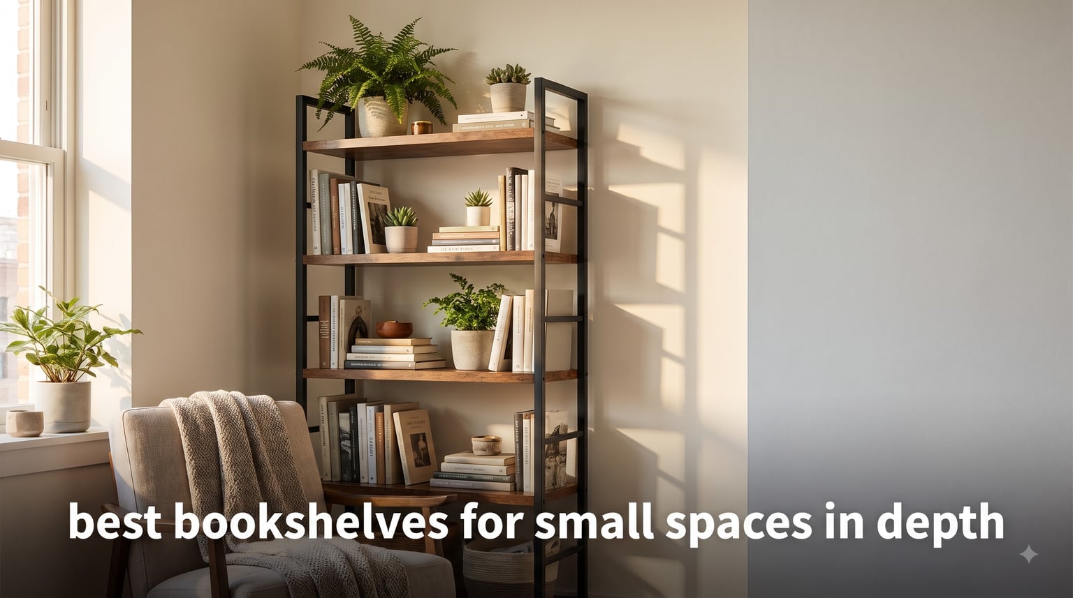 best bookshelves for small spaces in depth