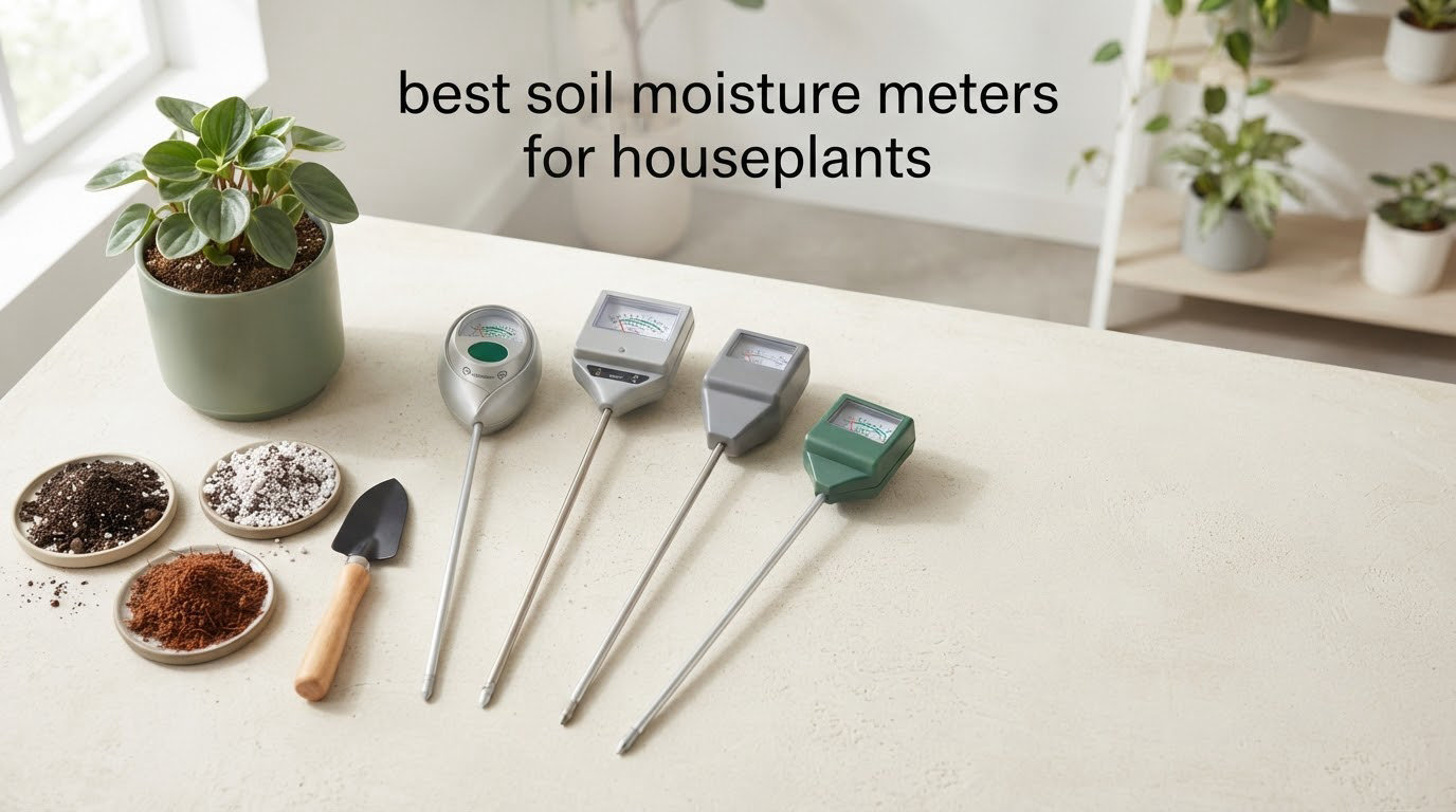best soil moisture meters for houseplants