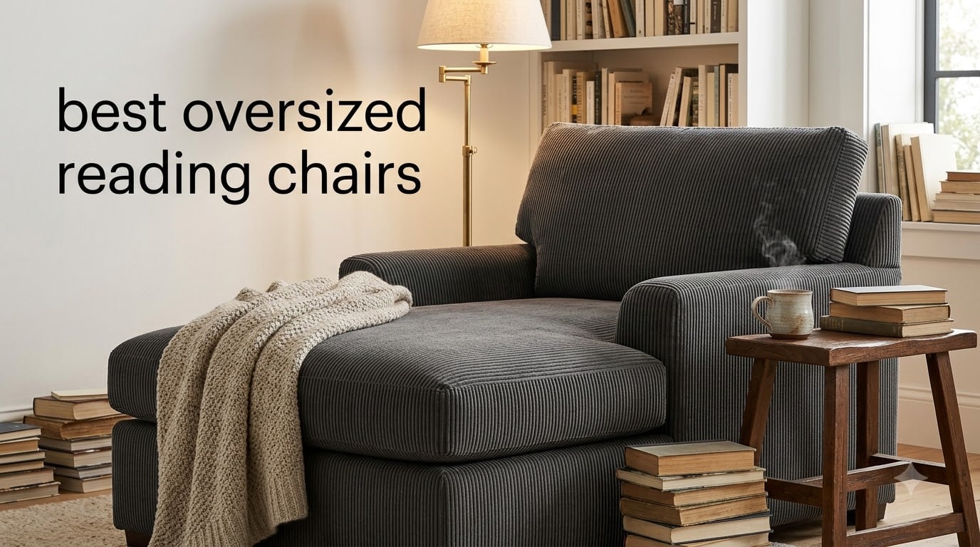 best oversized reading chairs