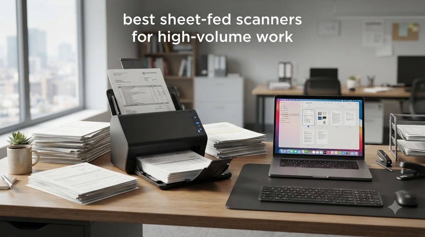 best sheet-fed scanners for high-volume work