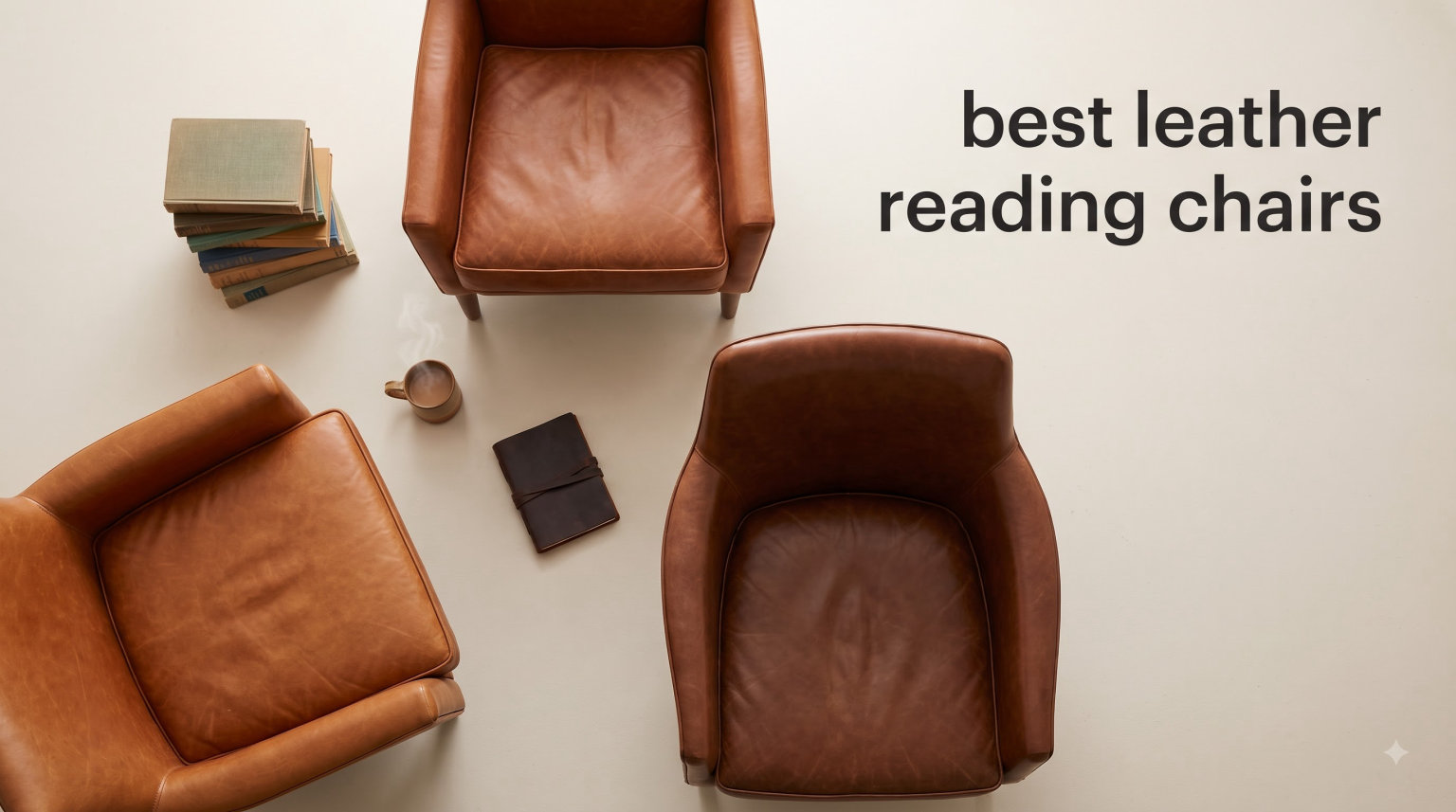best leather reading chairs