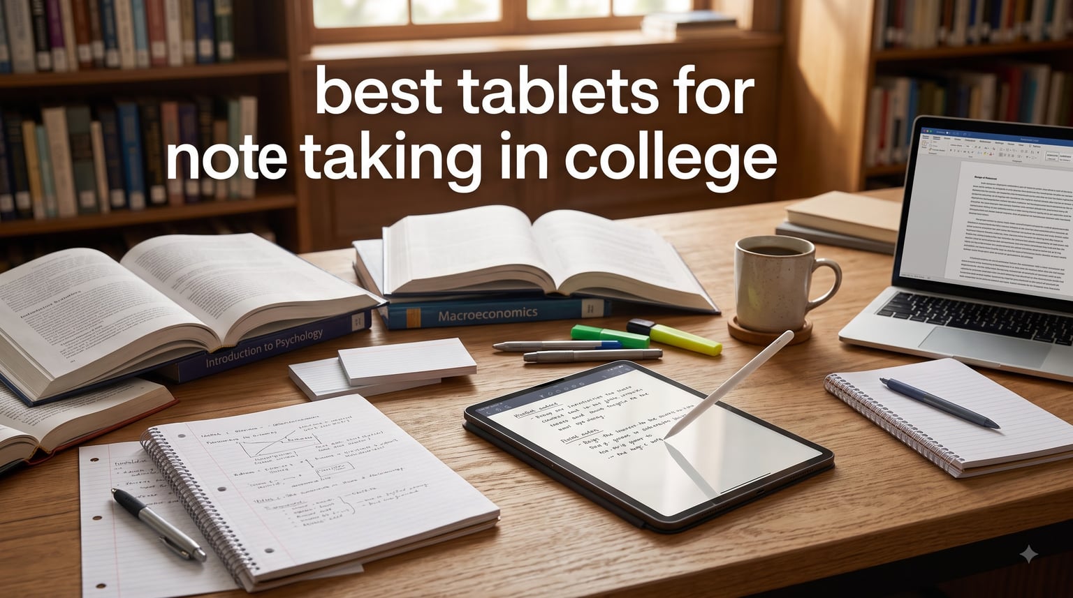 best tablets for note taking in college