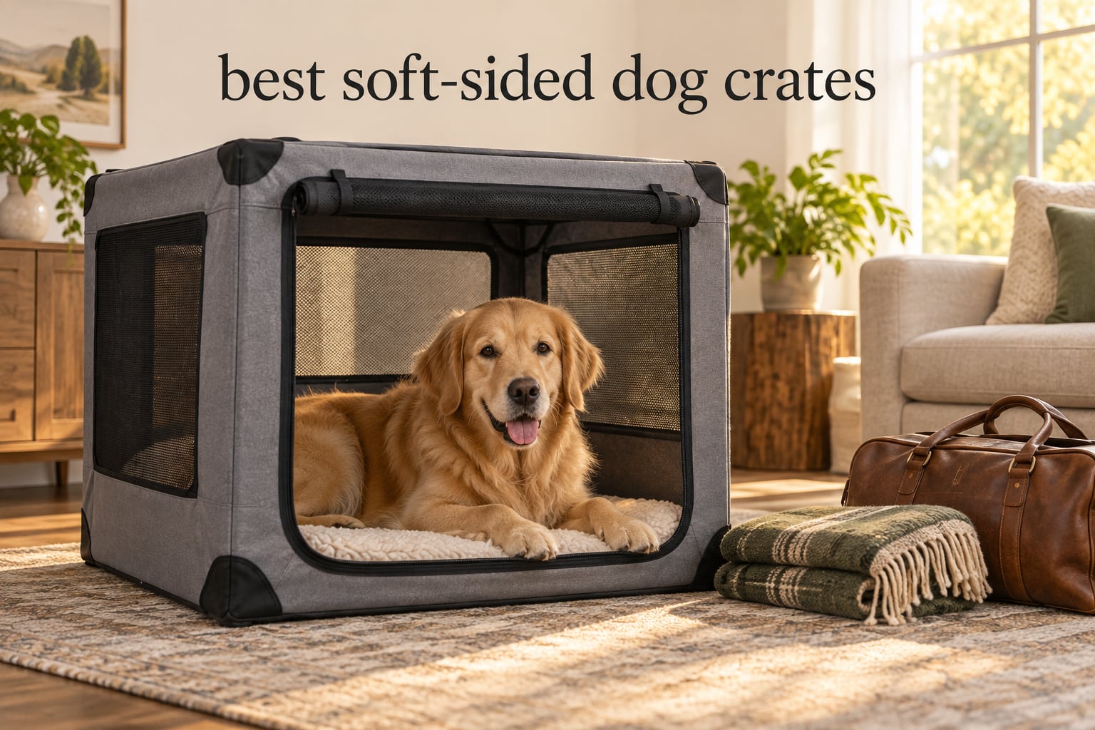 best soft-sided dog crates