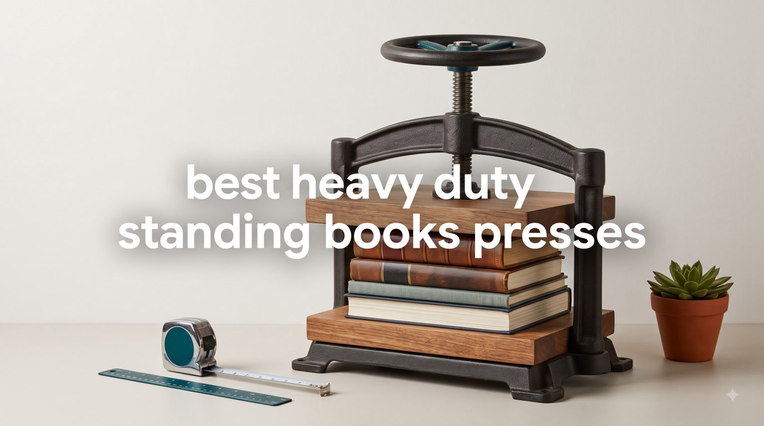 best heavy duty standing books presses