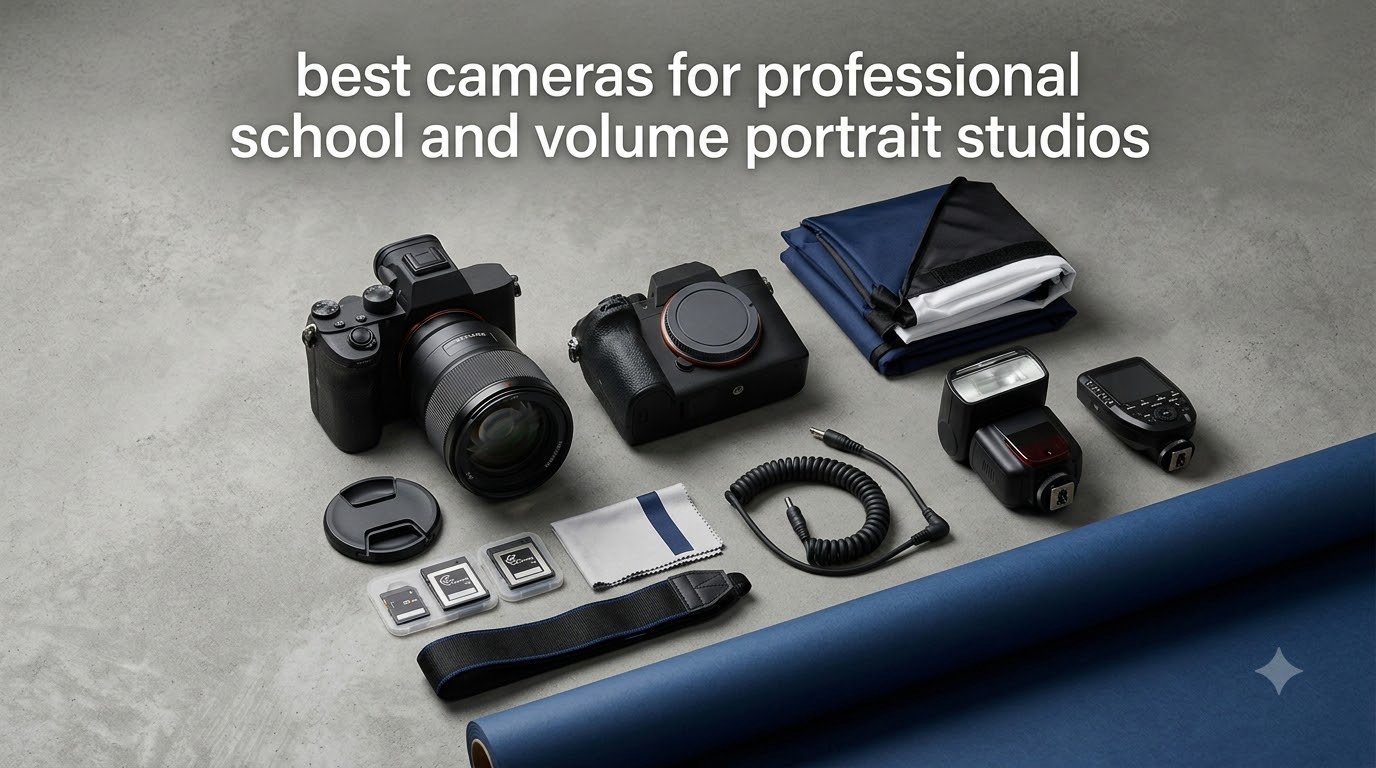 best cameras for professional school and volume portrait studios