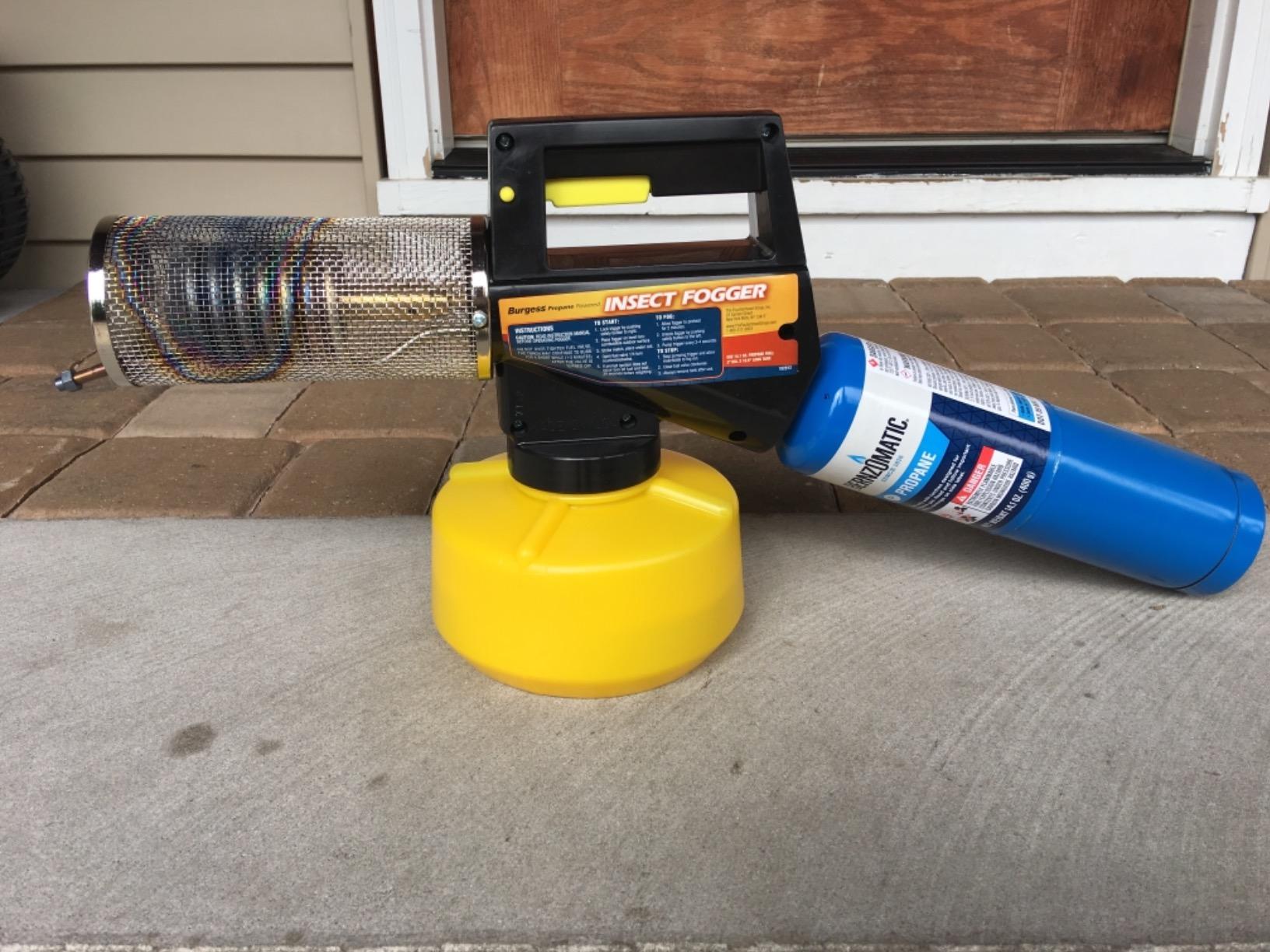 Burgess 1443 Propane Insect Fogger for Fast and Effective Mosquito Control in Your Yard customer photo 2