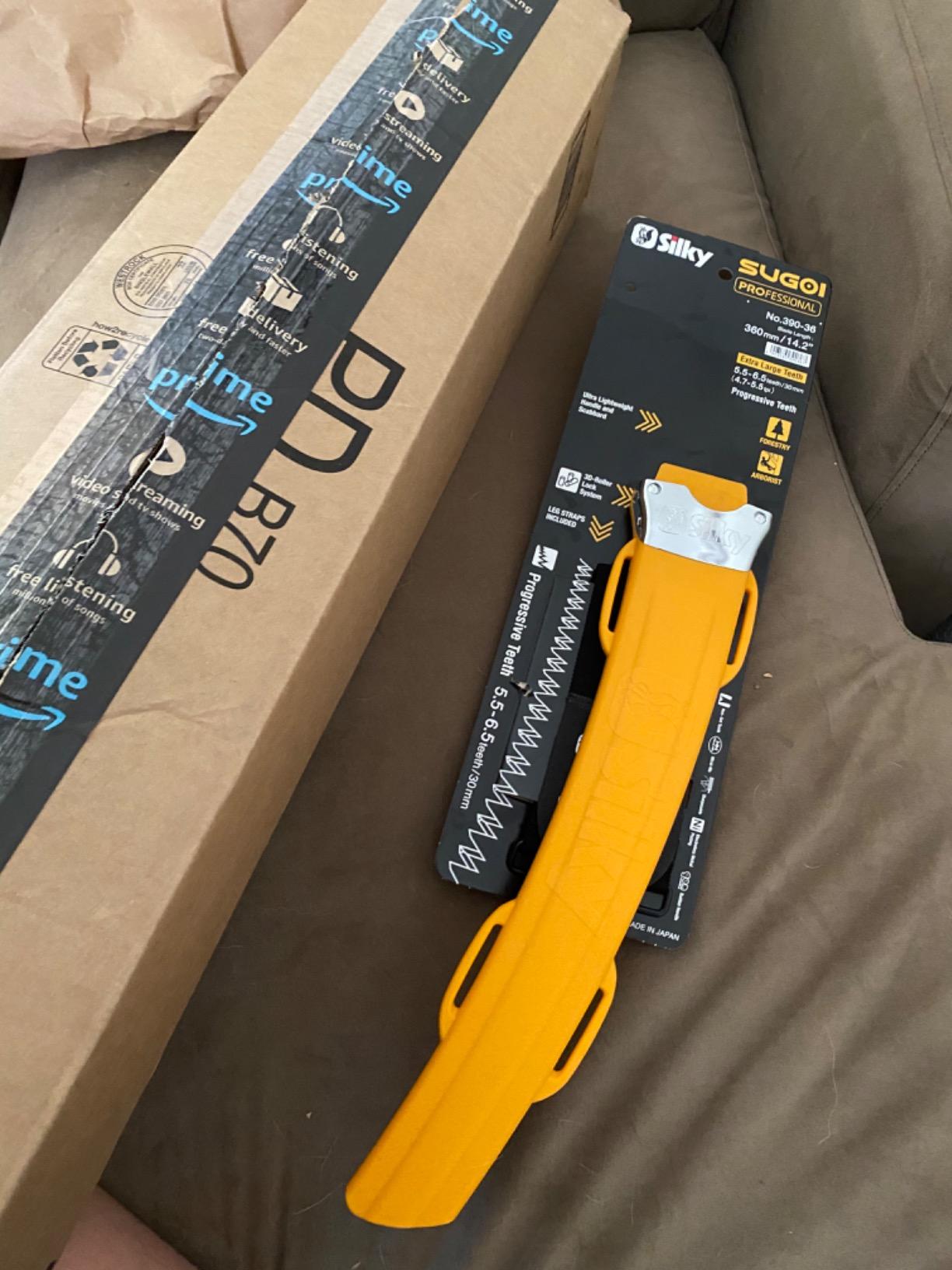 Silky Professional SUGOI Curved Hand Saw 360mm XL Teeth (390-36) customer photo 2