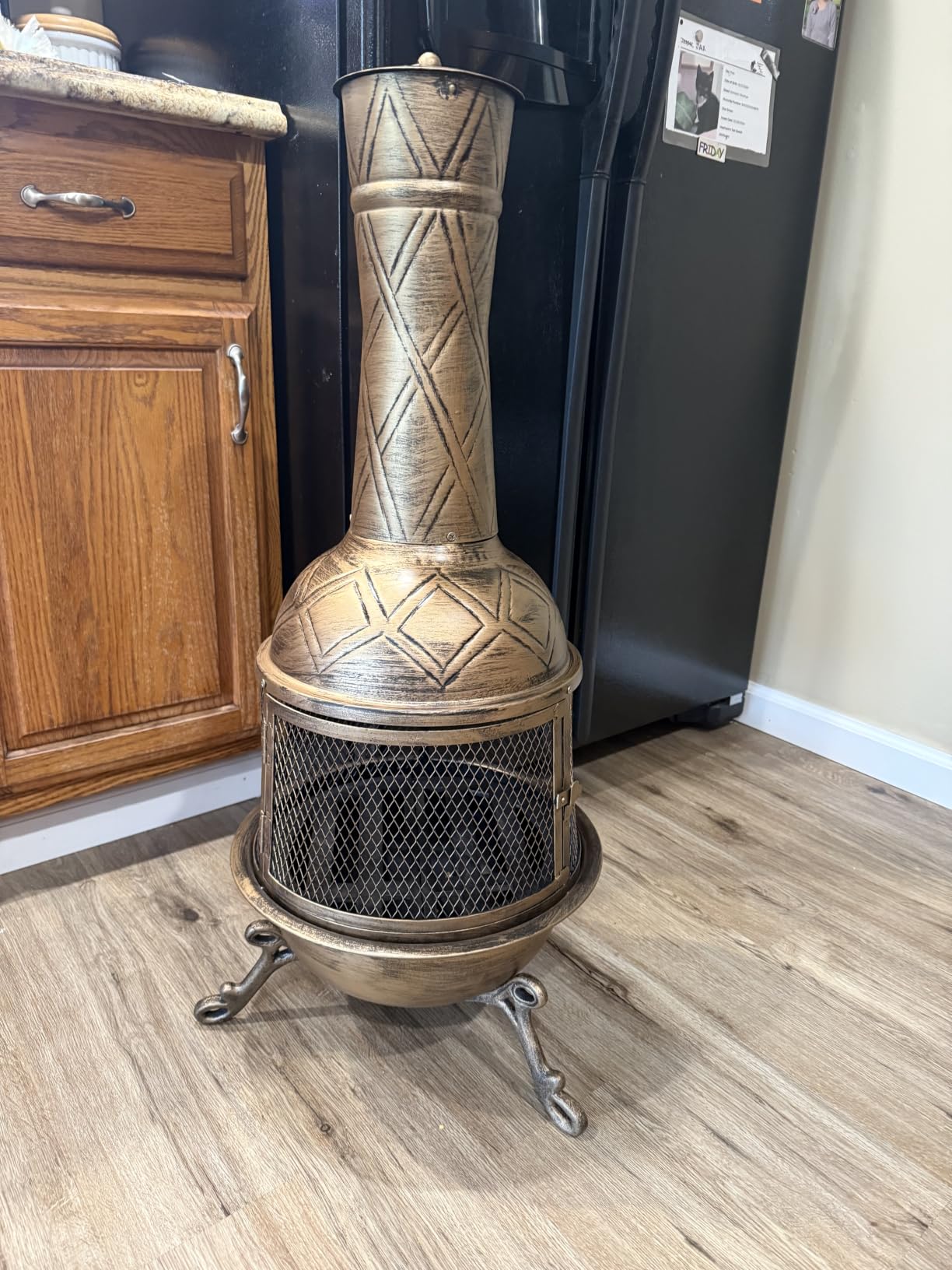Oakland Living Elite Chimenea customer photo 2
