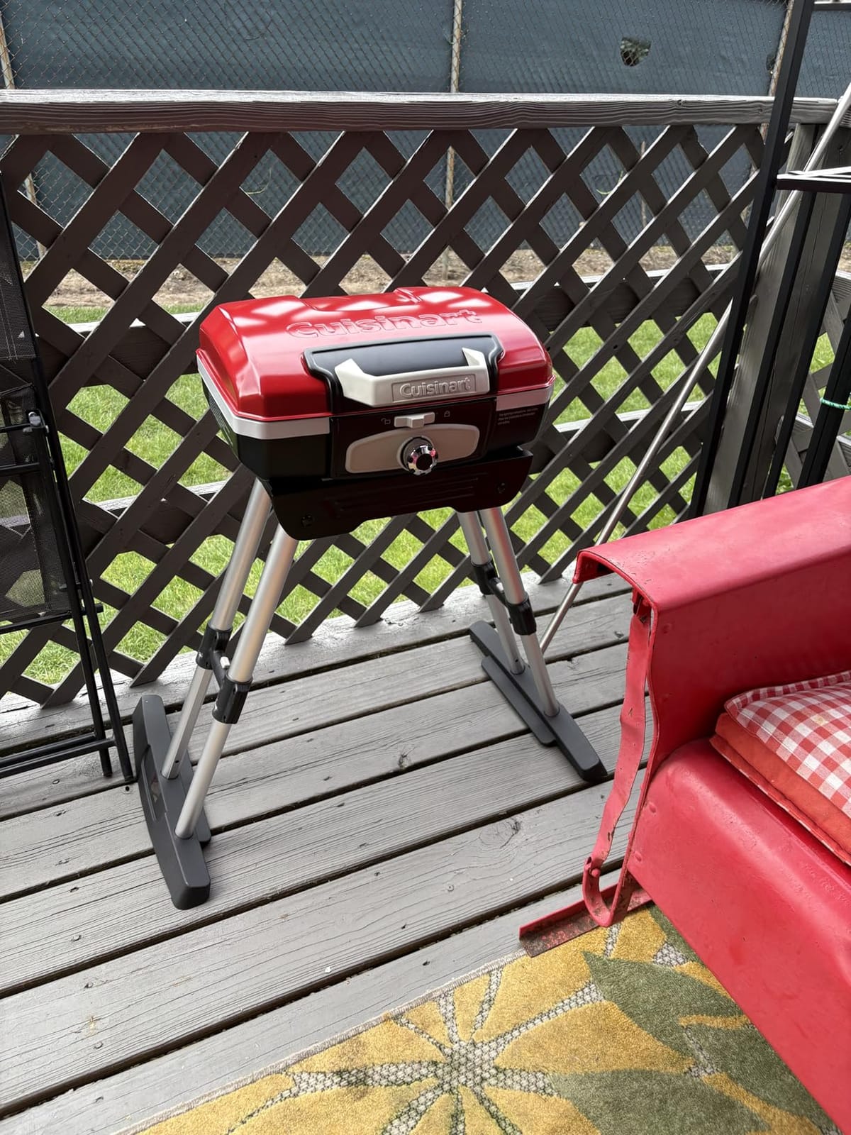 Cuisinart Gas Grill w/VersaStand, Petite Gourmet, Portable, 5,500 BTU customer photo 2