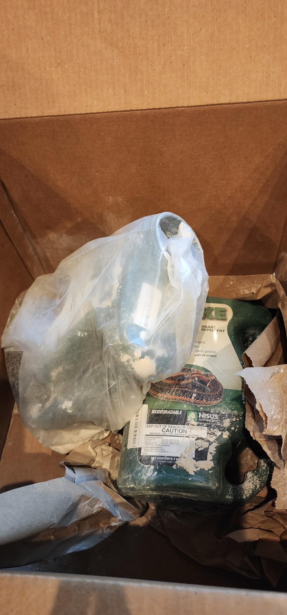Nisus Snake Out Snake Repellent, Biodegradable, 4 lbs customer photo 2