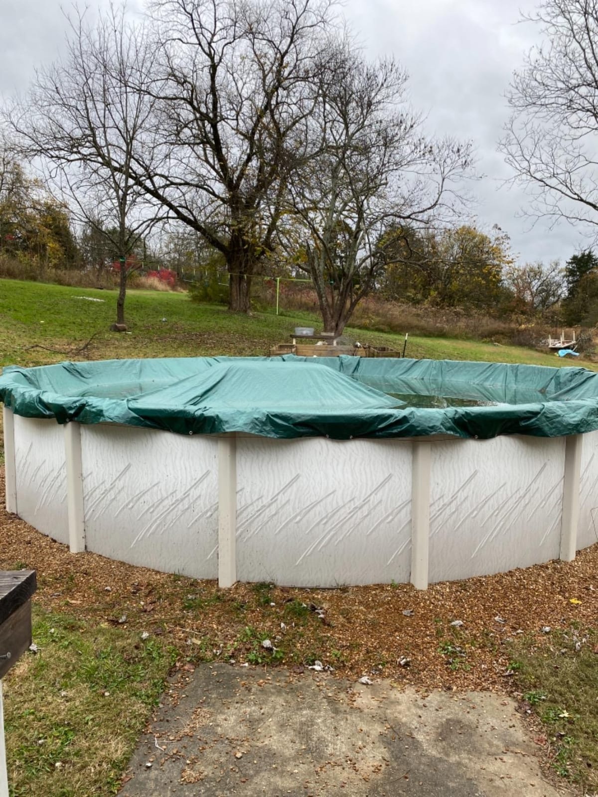 Robelle 18 ft Professional Supreme Winter Pool Cover for Above Ground Pool customer photo 2
