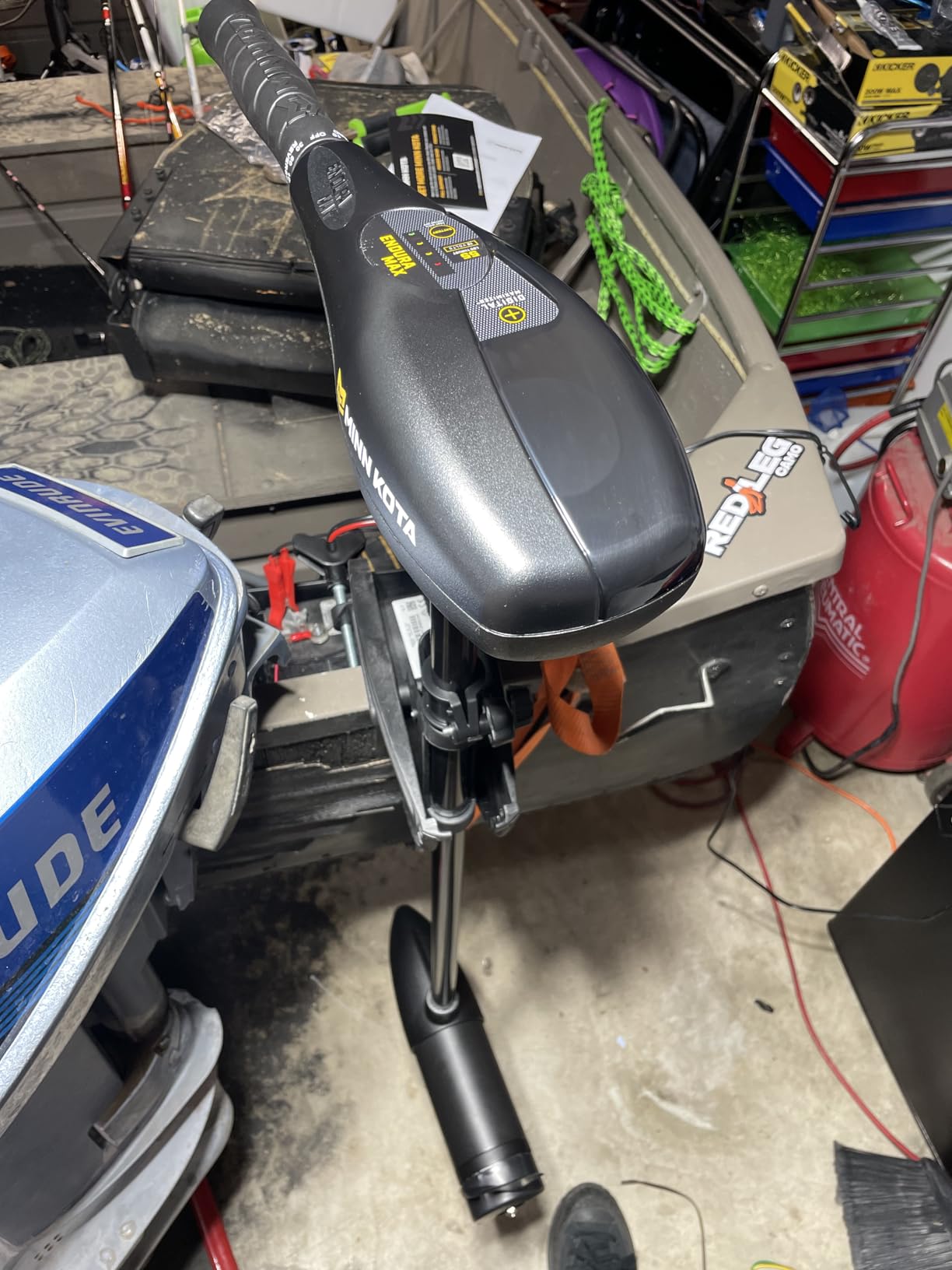 Minn Kota Endura Max Transom-Mount Electric Trolling Motor – 55 Lb. Thrust, 36 In. Shaft, Freshwater customer photo 1