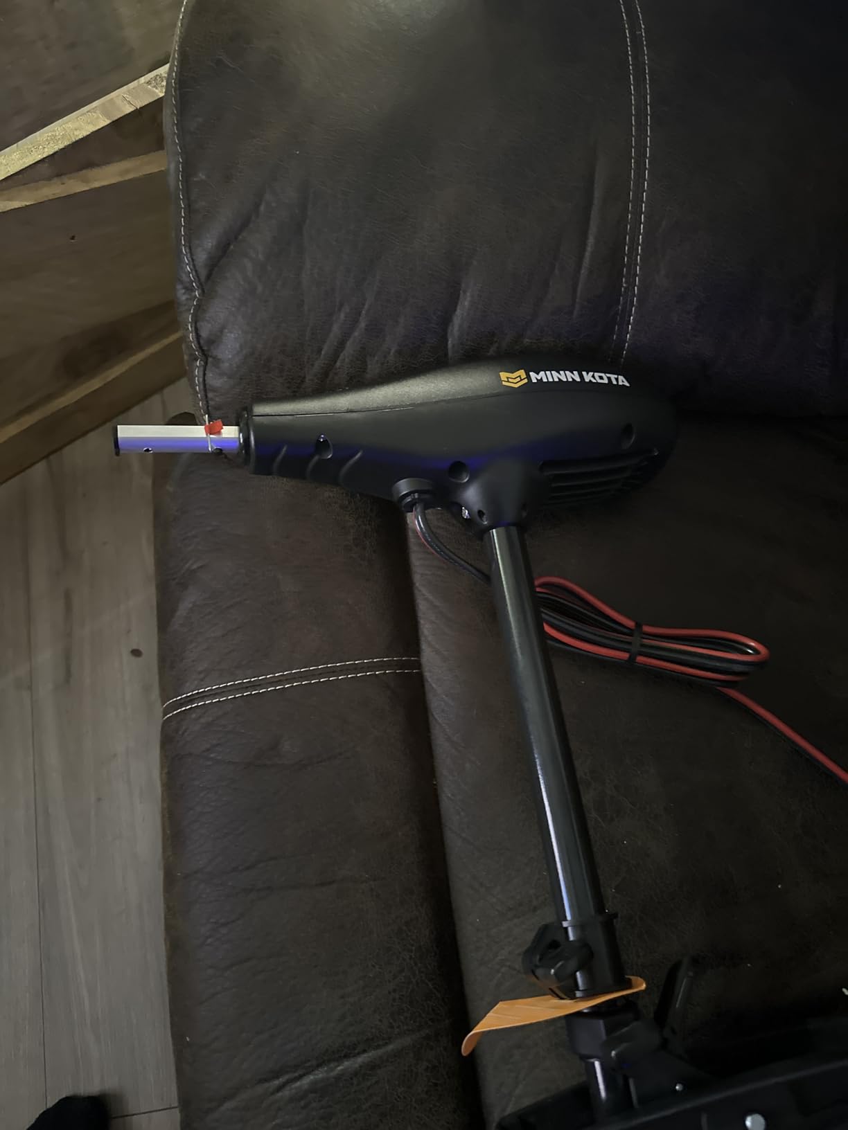 Minn Kota Endura Max Transom-Mount Electric Trolling Motor – 55 Lb. Thrust, 36 In. Shaft, Freshwater customer photo 2