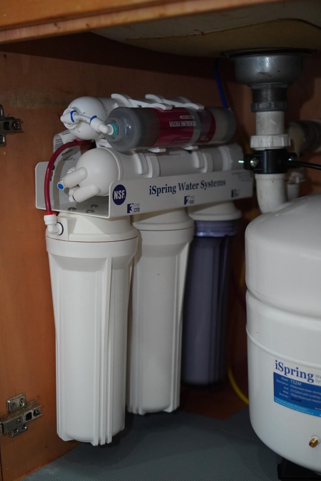 iSpring F9K NSF Certified 1-Year Reverse Osmosis Water Filter, Alkaline Remineralization Filters for 6-Stage RO Systems, Without RO Membrane customer photo 2