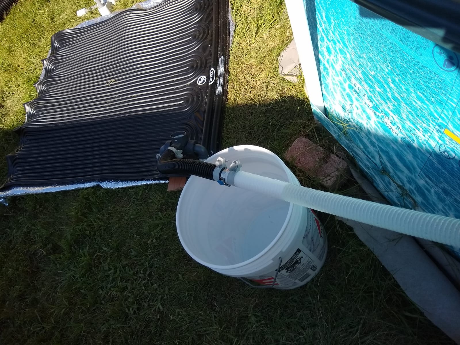 Intex Solar Pool Water Heater Mat for Above Ground Swimming Pools customer photo 2