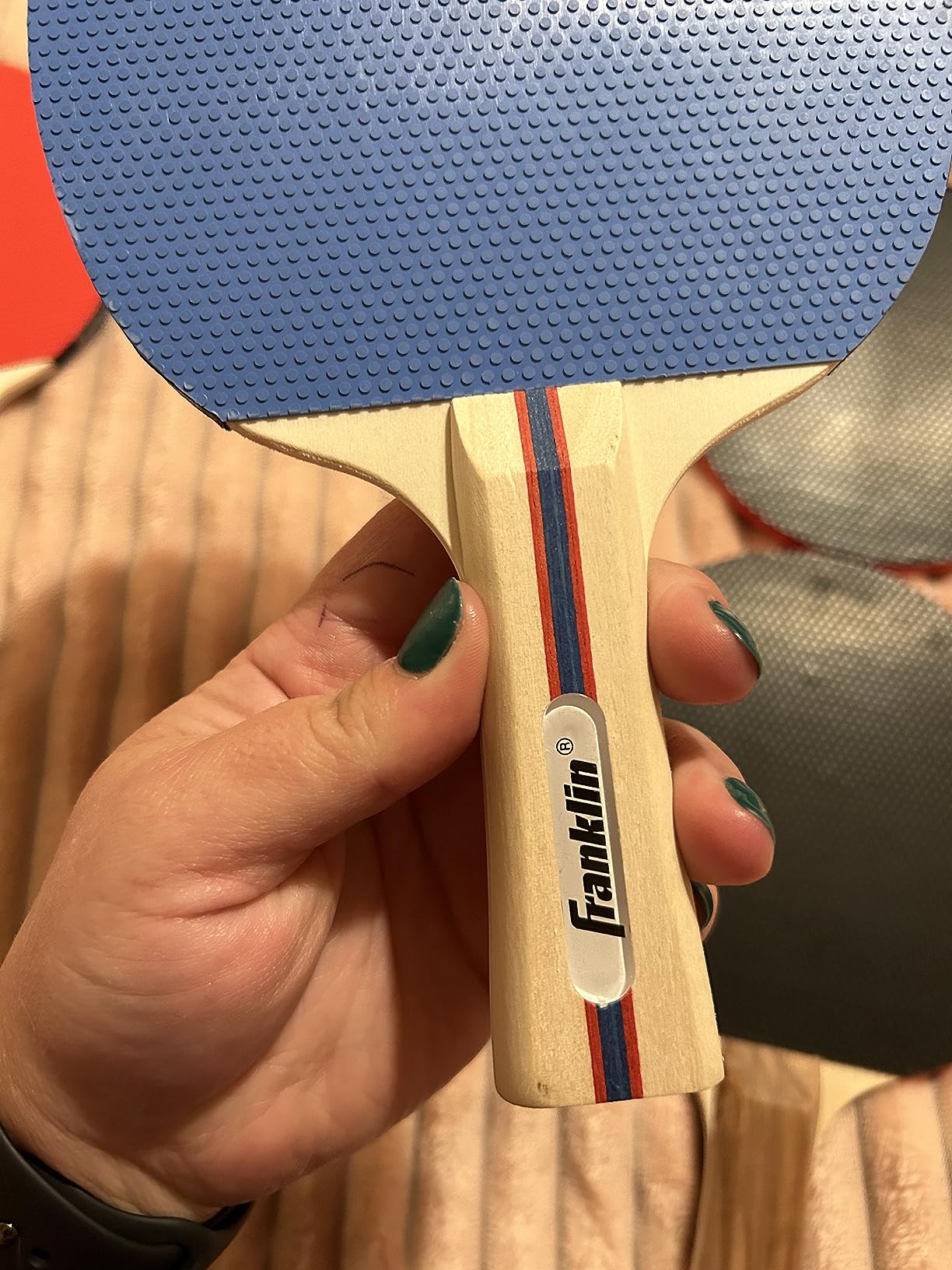 Franklin Sports Ping Pong Paddle Set with Balls - 2 Player & 4 Player Table Tennis Paddle Kit - Full Ping Pong Starter Kit customer photo 1