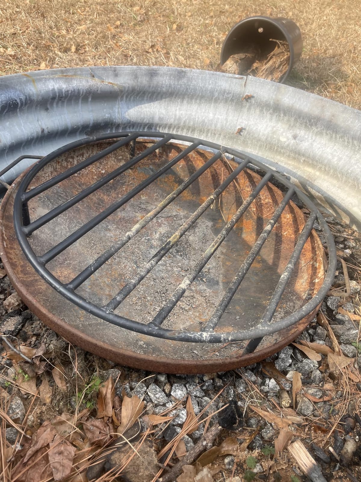 onlyfire Heavy Duty Fire Pit Grate with High Temp Coating & Removable Legs customer photo 1