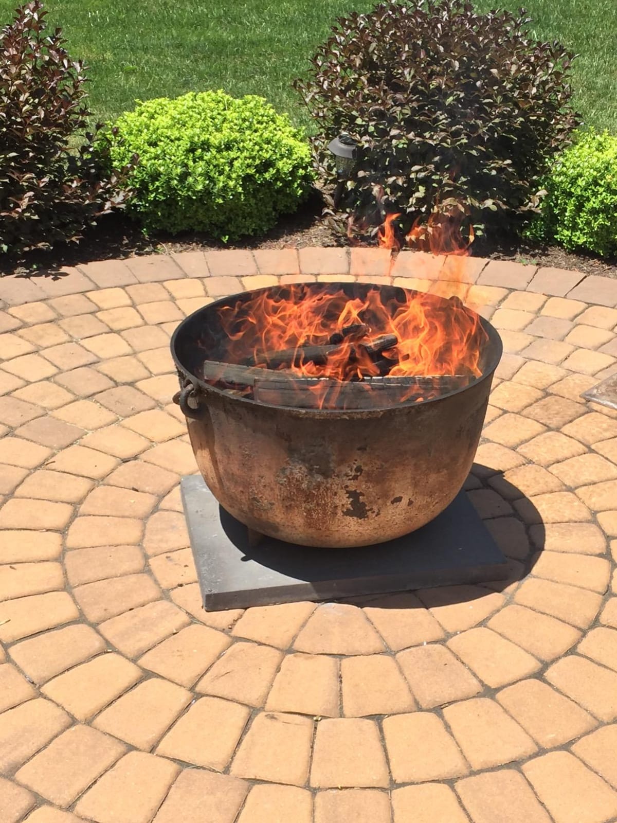 onlyfire Heavy Duty Fire Pit Grate with High Temp Coating & Removable Legs customer photo 2