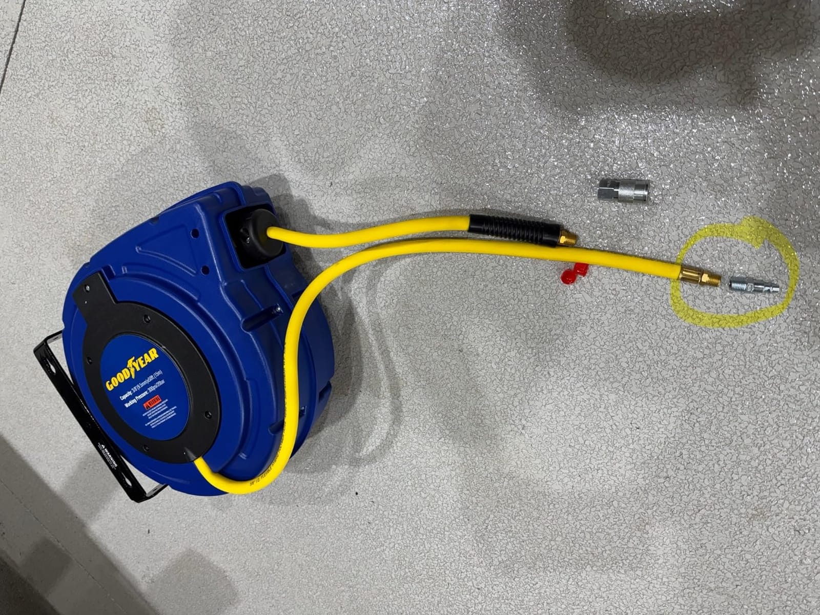 Goodyear Air Hose Reel Retractable 3/8