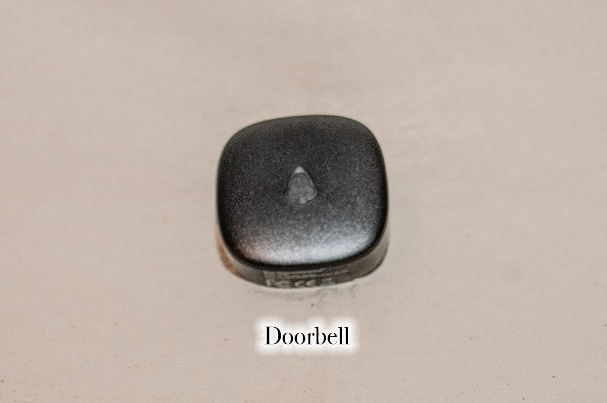 SECRUI Wireless Doorbell, Easy installation, Waterproof, Adjustable Volume, 58 Chimes, Colorful LED, 1000Ft Range, M520+F55, Black customer photo 1