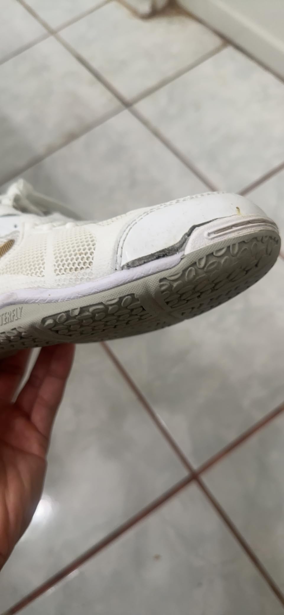 Butterfly Lezoline Rifones Shoes - Professional Table Tennis Shoe with Footwork Support, Flexibility, Shock Absorbing Cushion, Gripping Ping Pong Shoe customer photo 1