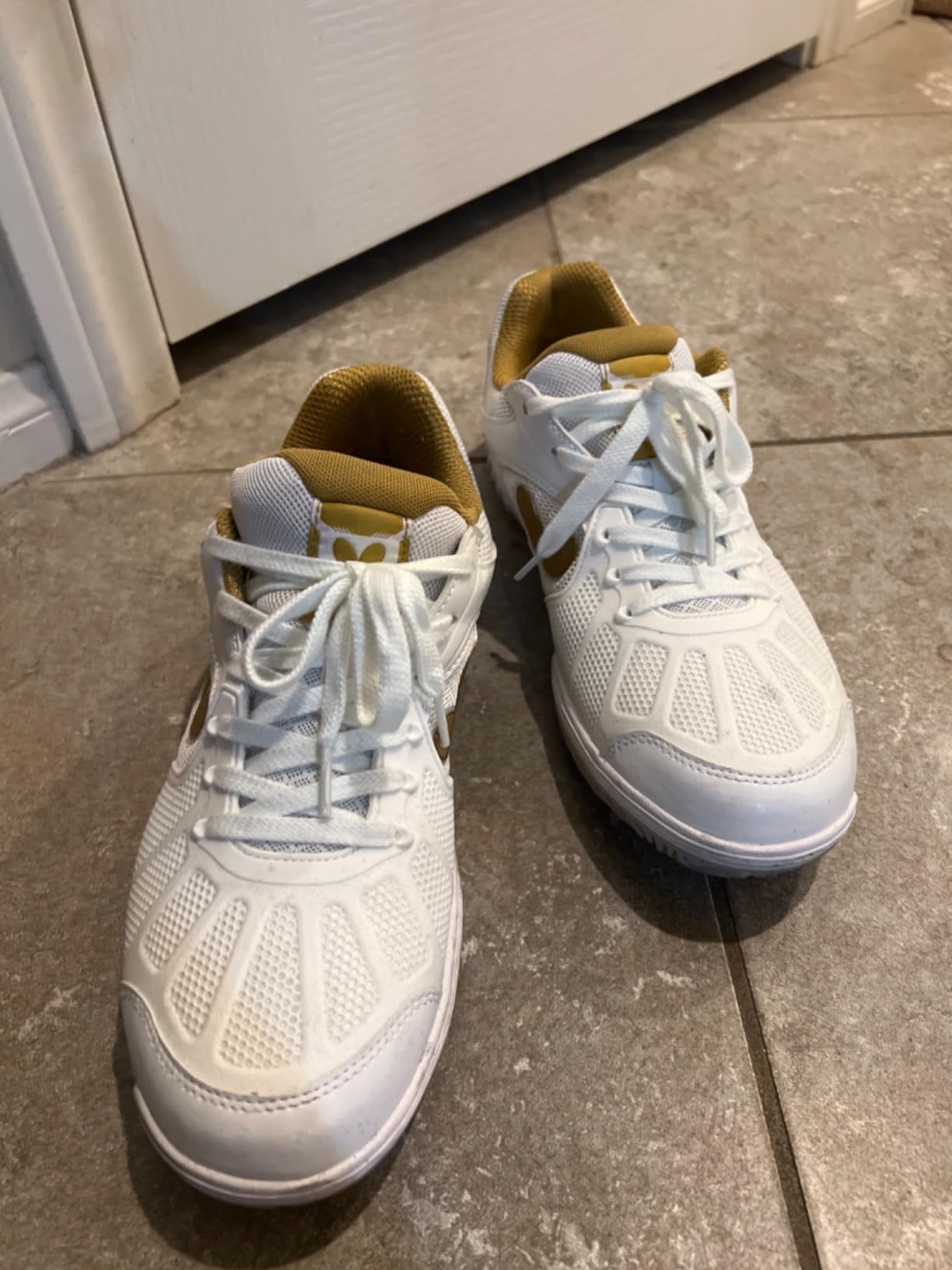 Butterfly Lezoline Rifones Shoes - Professional Table Tennis Shoe with Footwork Support, Flexibility, Shock Absorbing Cushion, Gripping Ping Pong Shoe customer photo 2