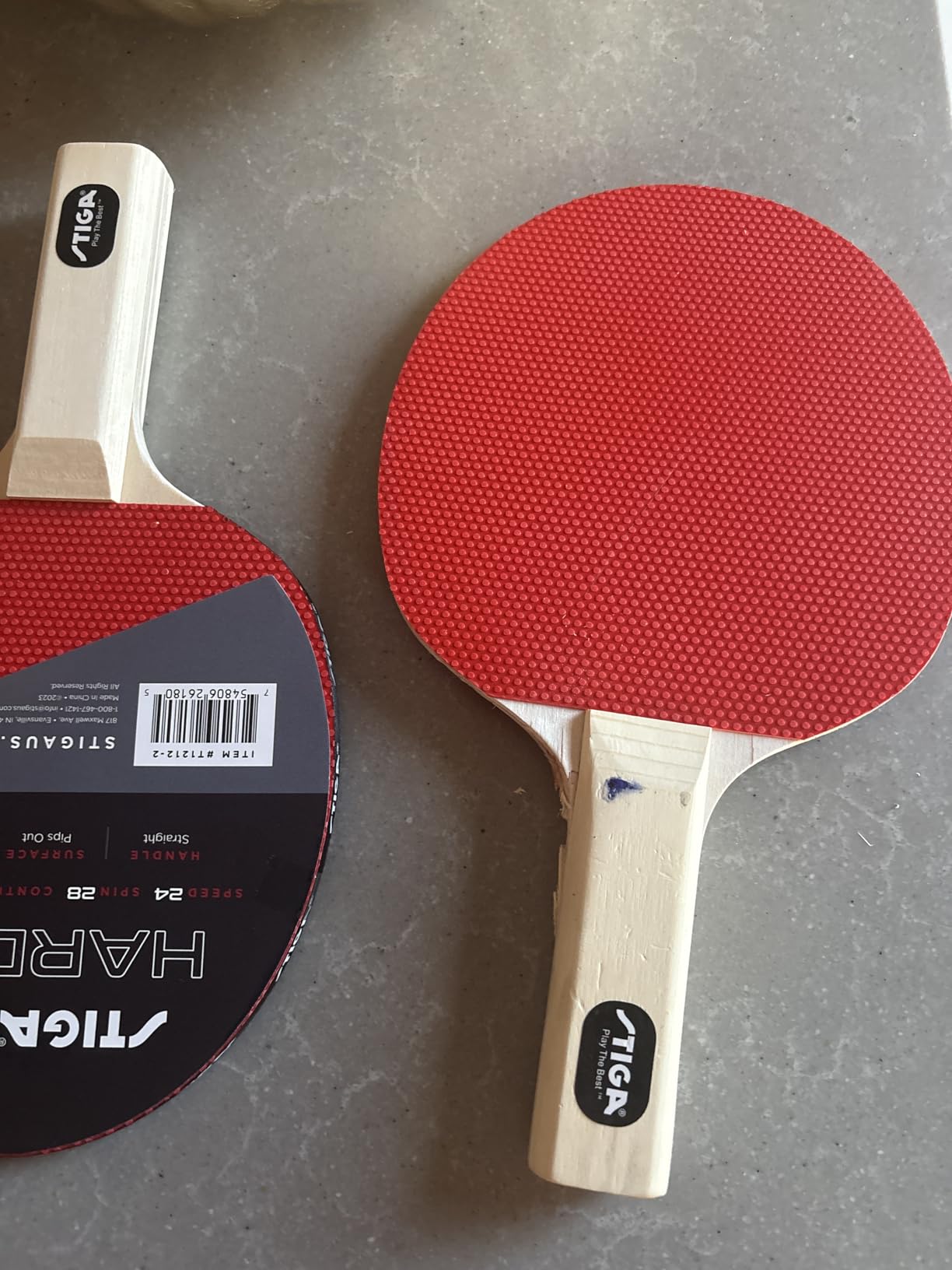 STIGA Beginner Ping Pong Paddles - Recreational to Performance Table Tennis Rackets Ages and Skill Levels - Multiple Styles + Performance Levels Available customer photo 2
