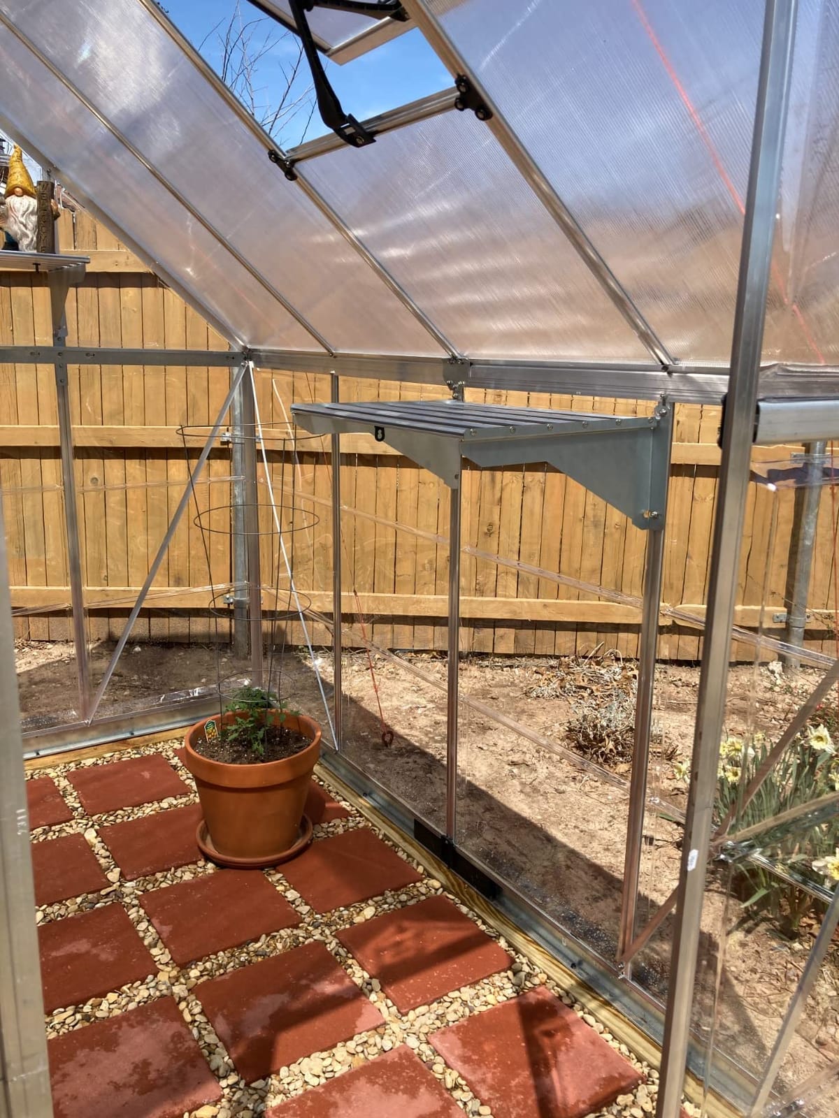 Palram - Canopia Four Heavy Duty Shelf Kits for Most Canopia Greenhouses customer photo 1