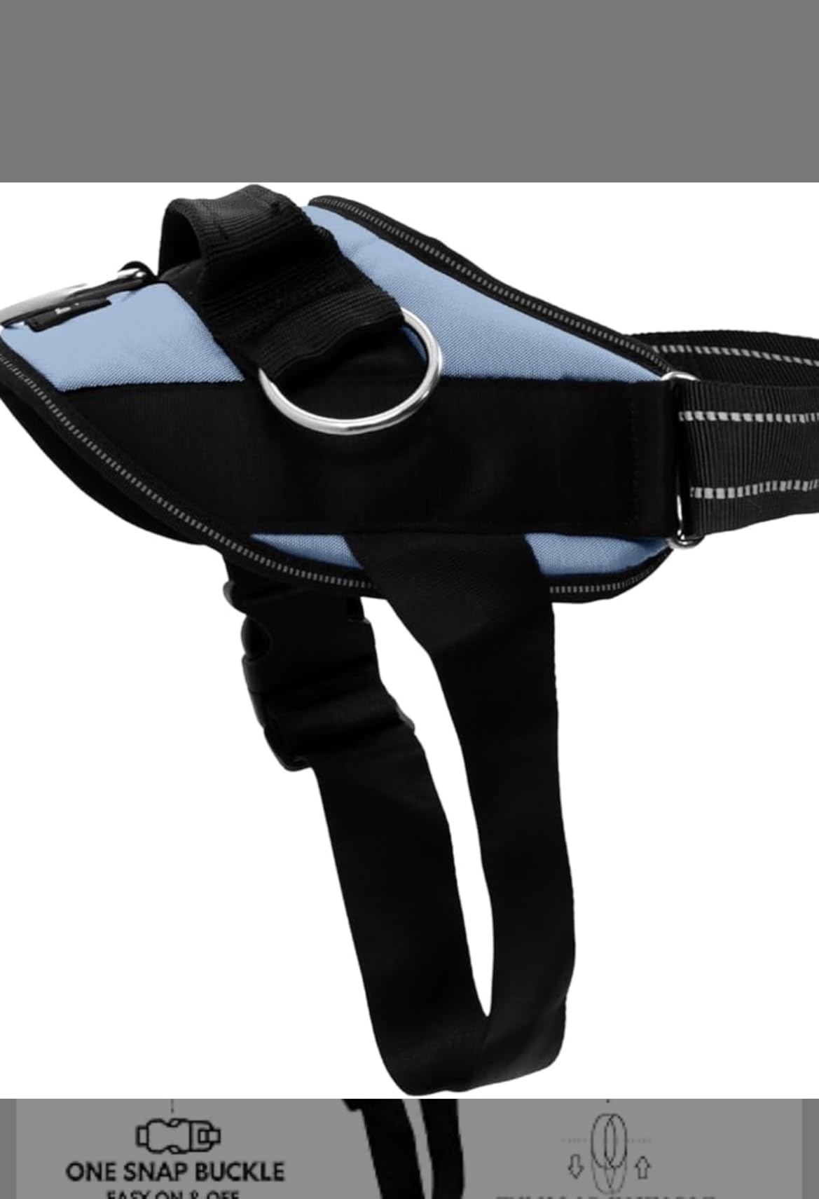 ShawnCo Essential Dog Harness, No-Pull Pet Vest (Oceanic Blue,S) customer photo 1