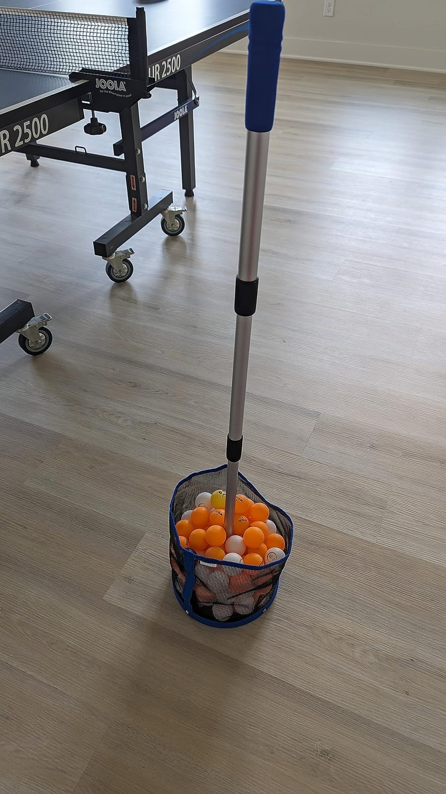 TNZMART Adjustable Ping Pong Ball Picker Portable Table Tennis Retriever Multiple Ball Collector for Picking and Storage customer photo 2