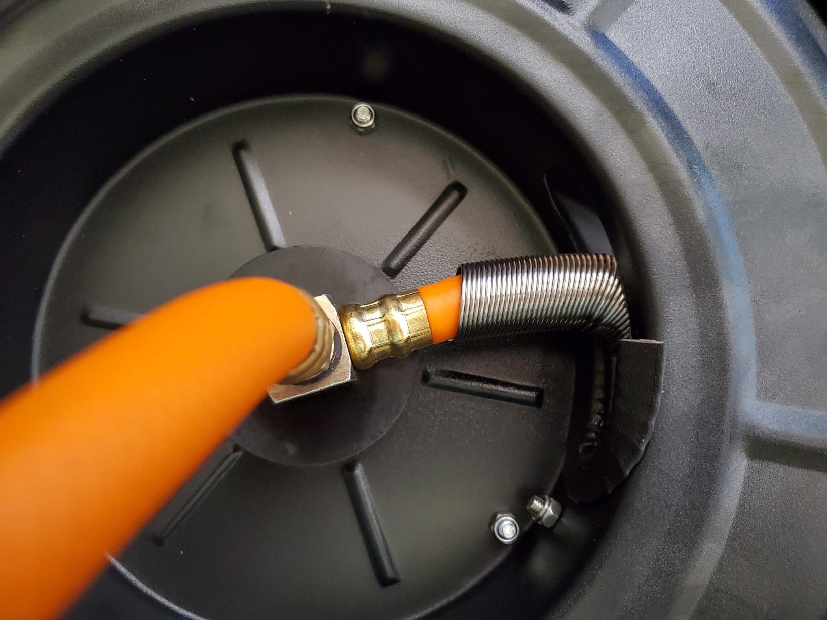 Giraffe Tools Retractable Air Hose Reel 50ft with Swivel Bracket 3/8