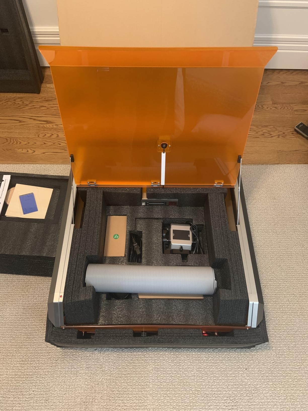 Genmitsu L8 Laser Engraver, 20W 20000mW Laser Cutter with Acrylic Enclosure customer photo 1