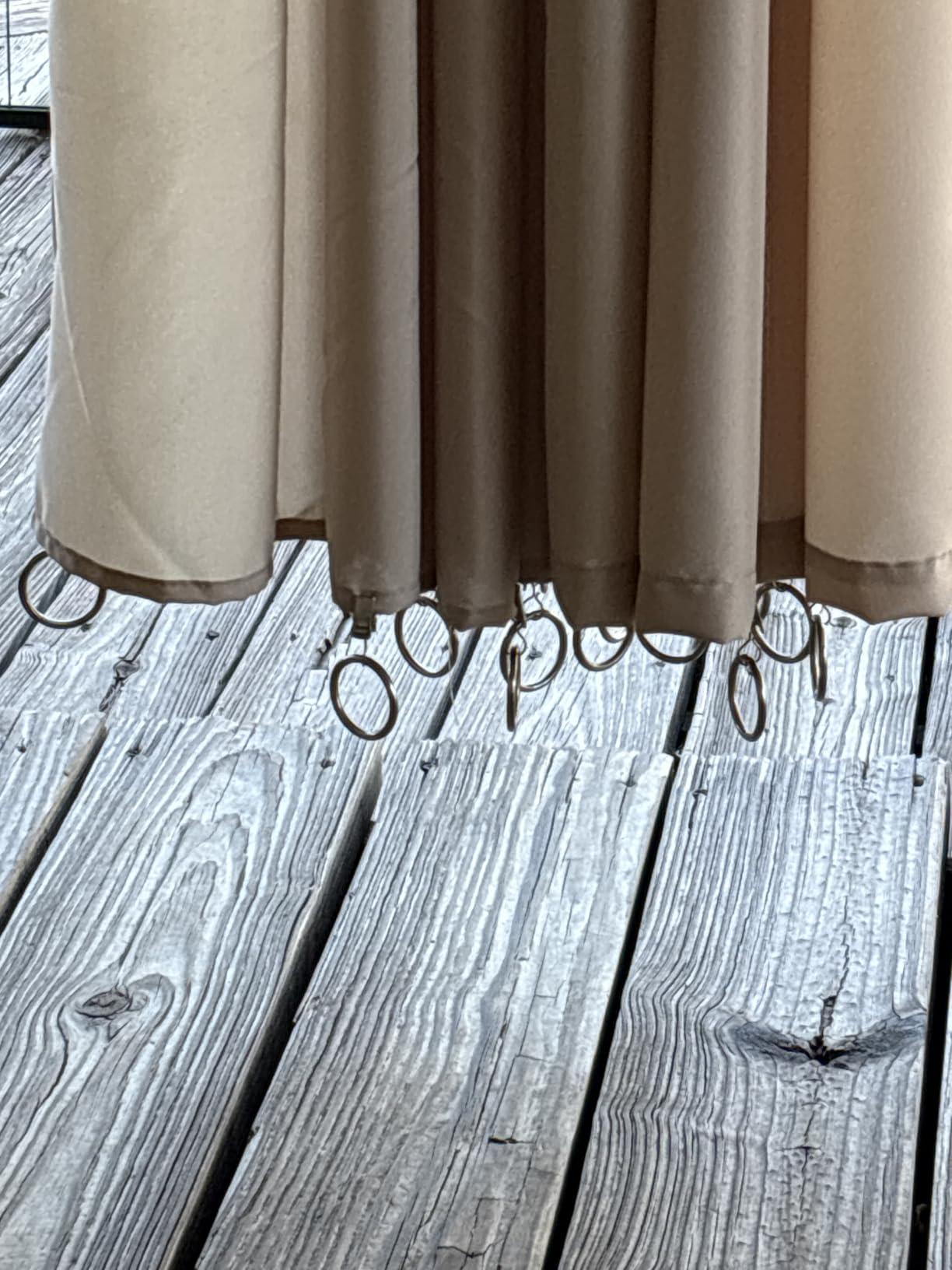 HolidayIdeas Outdoor Curtains for Patio Waterproof 6 Pcs 54x95 Inch Navy customer photo 1